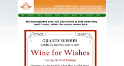 Desktop Screenshot of grantswishes.org